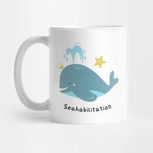 'Seahabilition' Ocean Conservation Shirt Mug